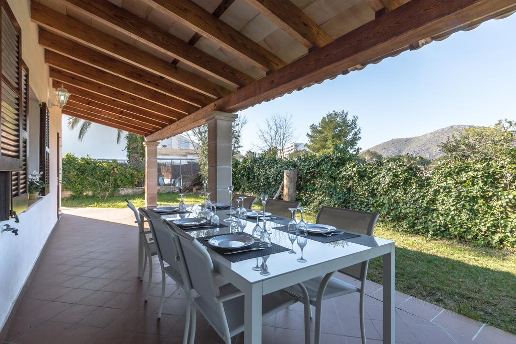Chalet Falco With Private Pool And Garden Порто де Алькудиа Экстерьер фото
